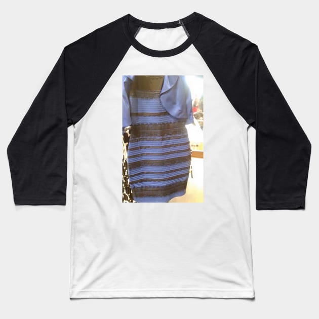 The Dress Baseball T-Shirt by FlashmanBiscuit